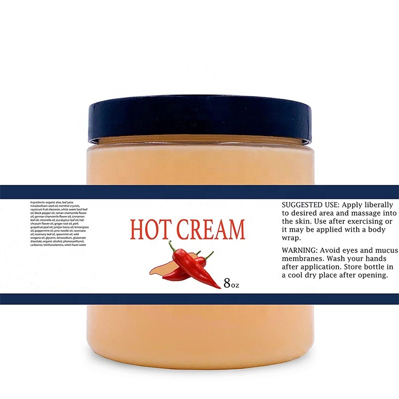 Anti-Cellulite Cream Manufacturer - OEM Herbal Professional Therapeutic Grade Hot Muscle Rub