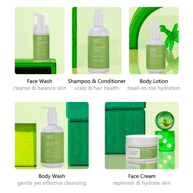 Kids Skin Care Set Manufacturer - OEM Private Label Multi-Vitamin 100% Natural Scents Cooling