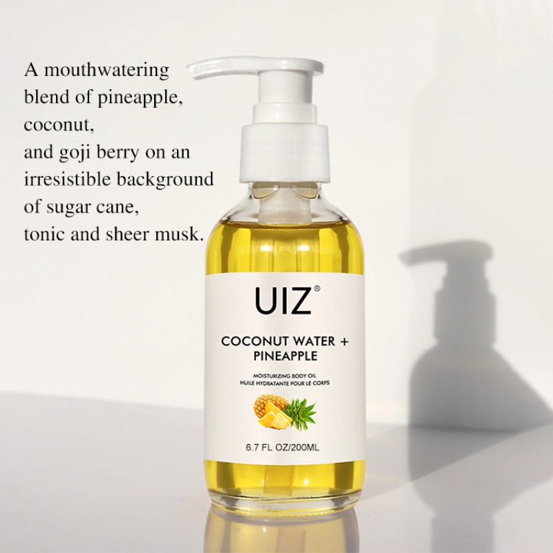 Coconut Water Body Oil Manufacturer - OEM Custom Private Label Brightening Pain Relief