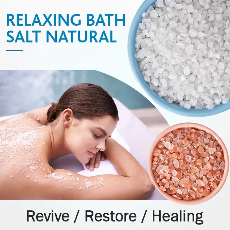 Epsom Salt Gift Set Manufacturer - OEM New Custom Luxury Natural SPA Muscle Relaxing Bath Salt