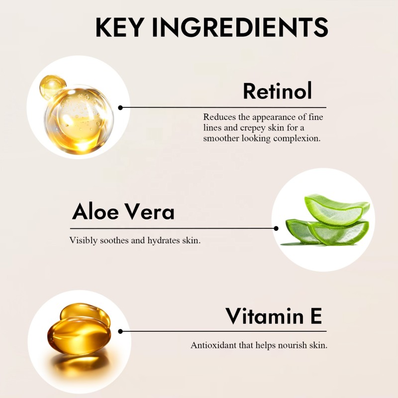 Retinol Body Lotion Manufacturer - OEM Custom Private Label Moisturizer Firming Brightening Dark Spots