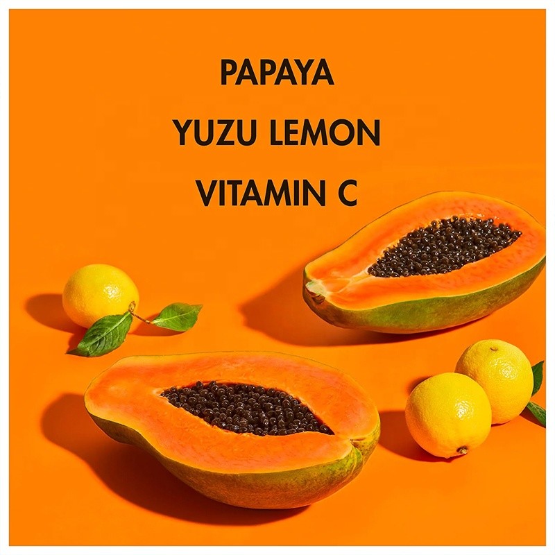 Papaya Bath Gel Manufacturer - OEM Newly Developed Vitamin C Moisture Gentle Clean Lightening