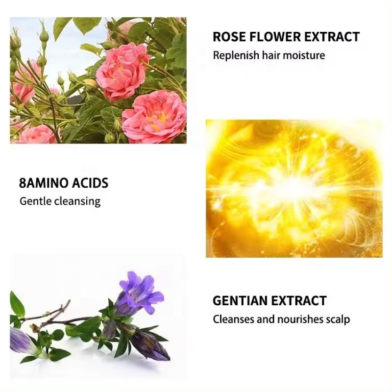 Kids Shampoo Wash Manufacturer - OEM Girls Amino Acid Gently Cleanses Moisturises Softens Hair