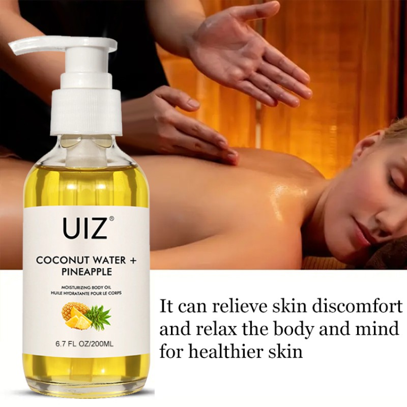 Coconut Water Body Oil Manufacturer - OEM Custom Private Label Brightening Pain Relief