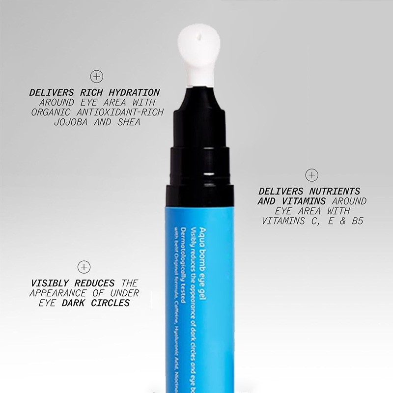 Eye Gel Manufacturer - OEM Private Label Aqua Bomb Cooling with Caffeine Hyaluronic Acid
