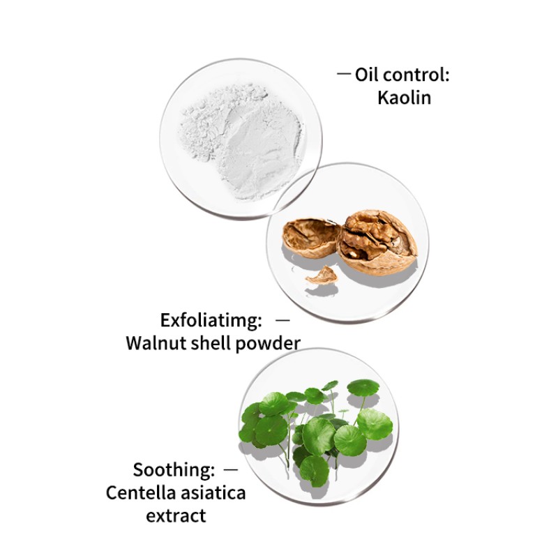 Facial Exfoliating Cream Manufacturer - OEM SCRUB 2x Per Week 100g Oil Control Acne Treatment