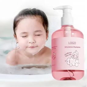 Kids Shampoo Wash Manufacturer - OEM Girls Amino Acid Gently Cleanses Moisturises Softens Hair