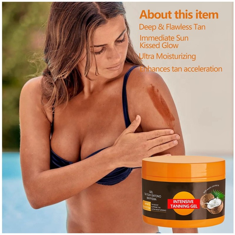 Tanning Accelerator Cream Manufacturer - OEM/ODM Wholesale Private Label Effective Sunbed Gel