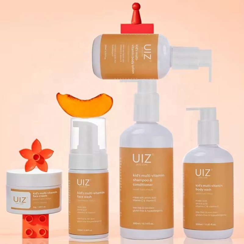 Babies Shampoo Set Manufacturer - OEM/ODM Non-Toxic Organic Multi-Vitamin Kids Natural Plant Based