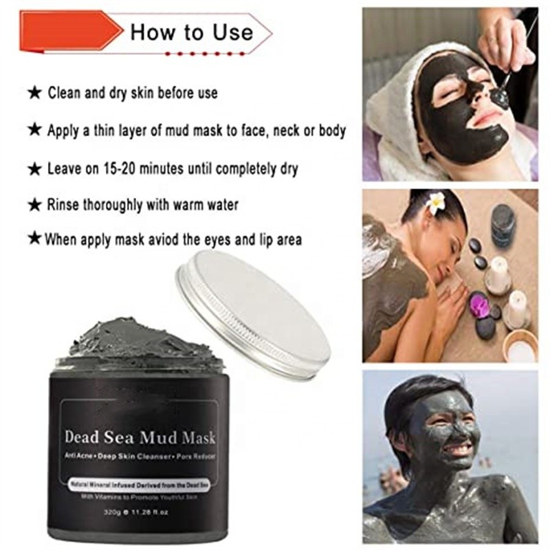 Dead Sea Mud Mask Manufacturer - OEM for Face Body Oil Control Blackhead Removal Pores