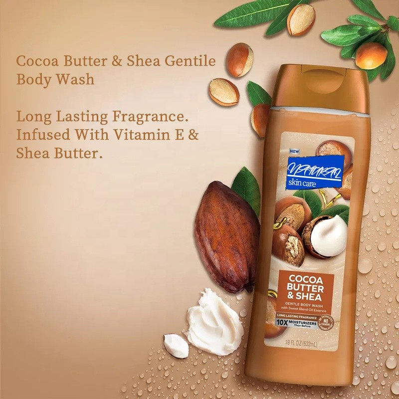 Body Wash Manufacturer - OEM High Quality Cocoa Butter Shea Ocean Breeze Sweetpea Violet