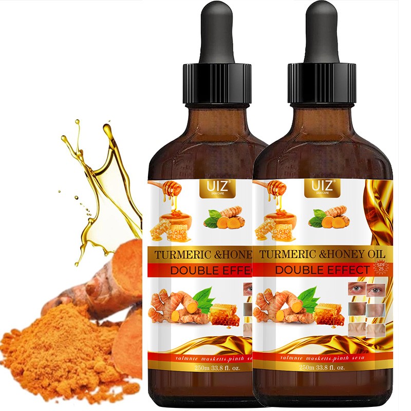 Turmeric Body Oil Manufacturer - OEM 100% Natural 250ml for Glass Skin Lightening Root Oil