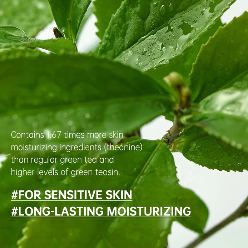 Green Tea Serum Manufacturer - OEM/ODM Private Label Vegetarian SOOTHES the SKIN Facial