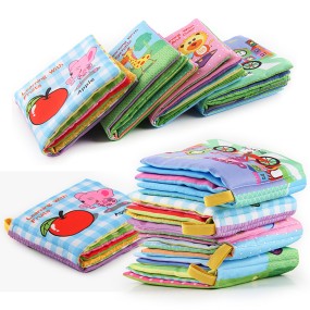 Infant Cloth Book Manufacturer - Touch Feel Crinkle Sensory Toys