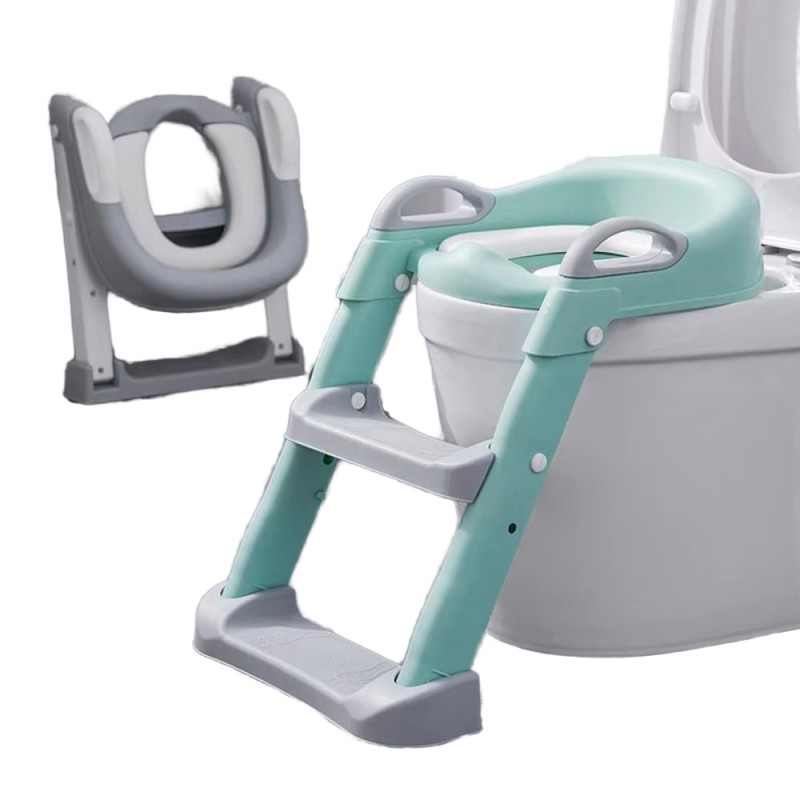 PVC Potty Seat Factory - Cushion Style Ladder Toilet Trainer