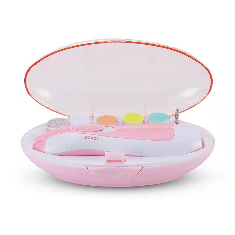 Baby Nail File Supplier - Electrical Safe with Light Grinding Pads