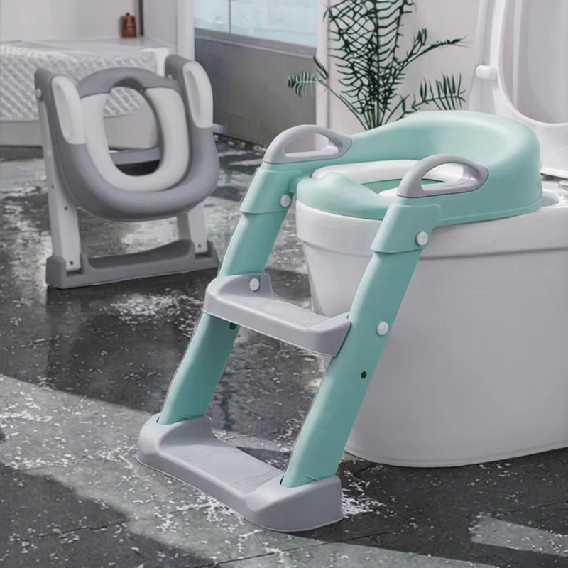 PVC Potty Seat Factory - Cushion Style Ladder Toilet Trainer