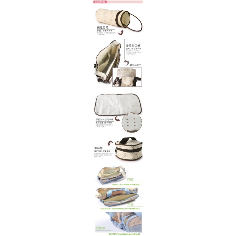 Anti-Water Diaper Bag Manufacturer - Charging Port Multifunction