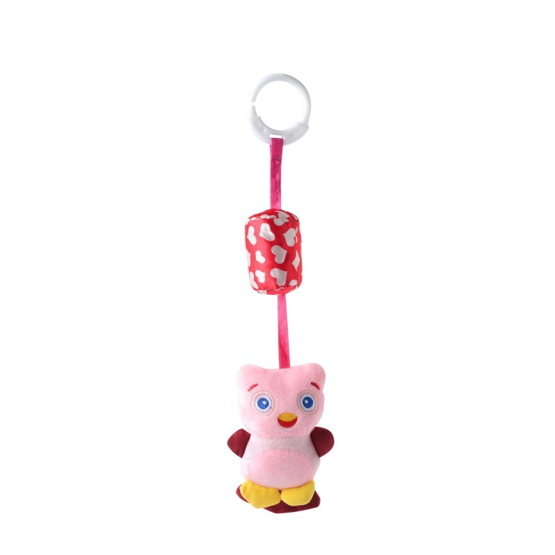 Crinkle Toy Supplier - Animal Ring Plush Wind Chime Teether
