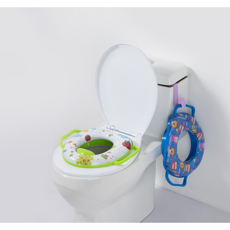 Potty Training Seat Supplier - Kid-Size Cartoon Shape Sprinkle Guard