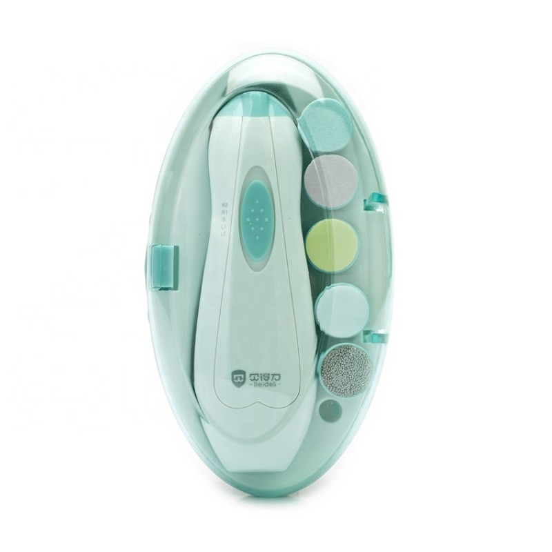 Baby Nail File Supplier - Battery Operated Safe Trimmer Set
