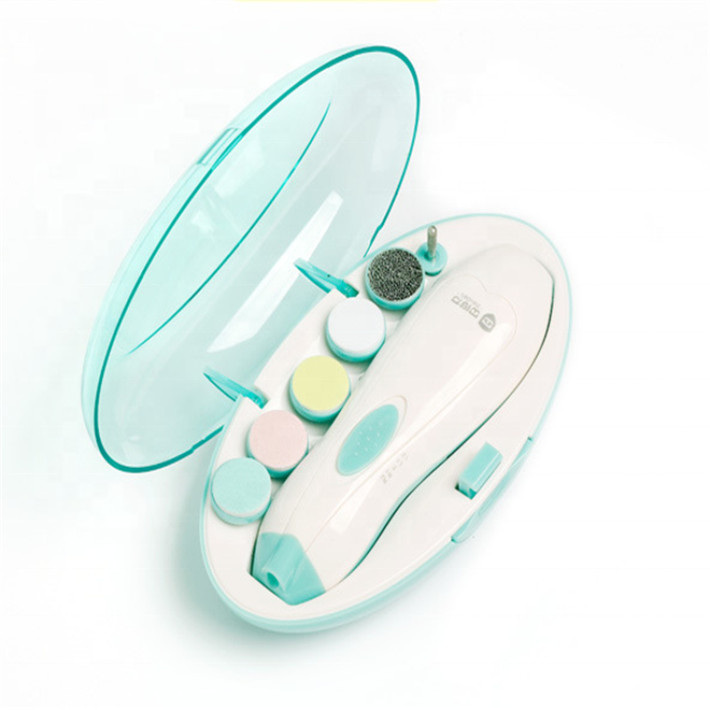 Baby Nail File Supplier - Battery Operated Safe Trimmer Set