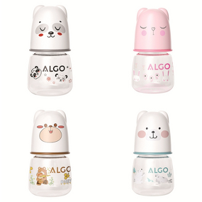 Baby Bottle Factory - Transparent PP Solid Color Animal 60ml
