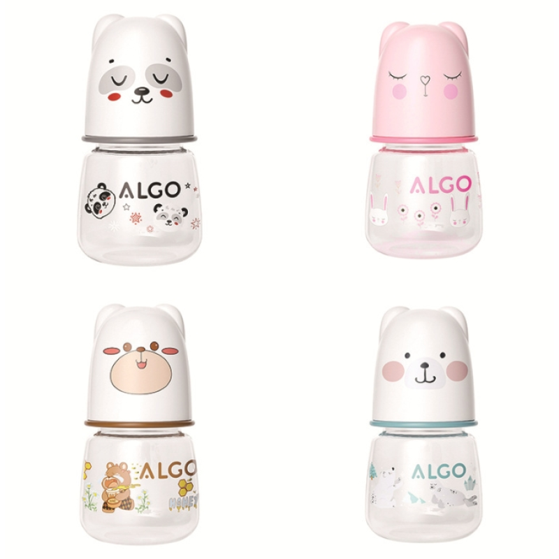 Baby Bottle Factory - Transparent PP Solid Color Animal 60ml