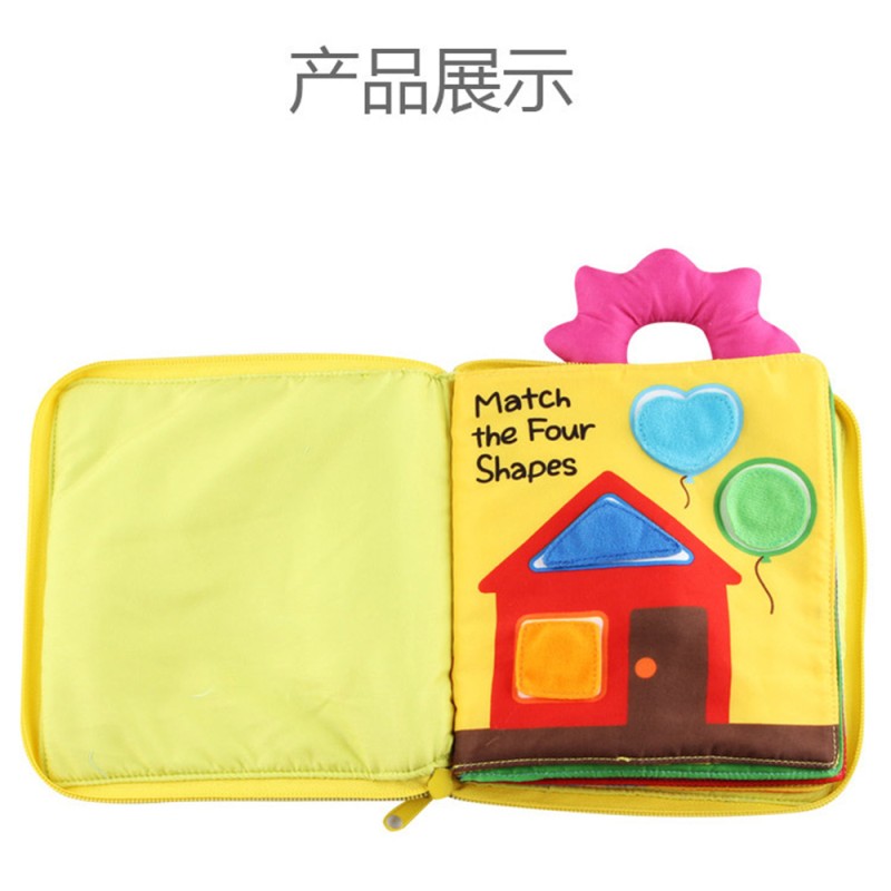 Waterproof Baby Book Manufacturer - Nontoxic Fabric Early Education