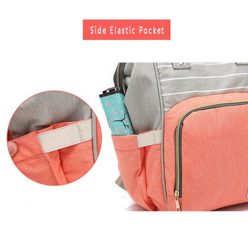 Baby Changing Backpack Supplier - Multi-Function Travel Nappies Bag