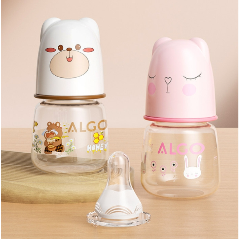 Baby Bottle Factory - Transparent PP Solid Color Animal 60ml