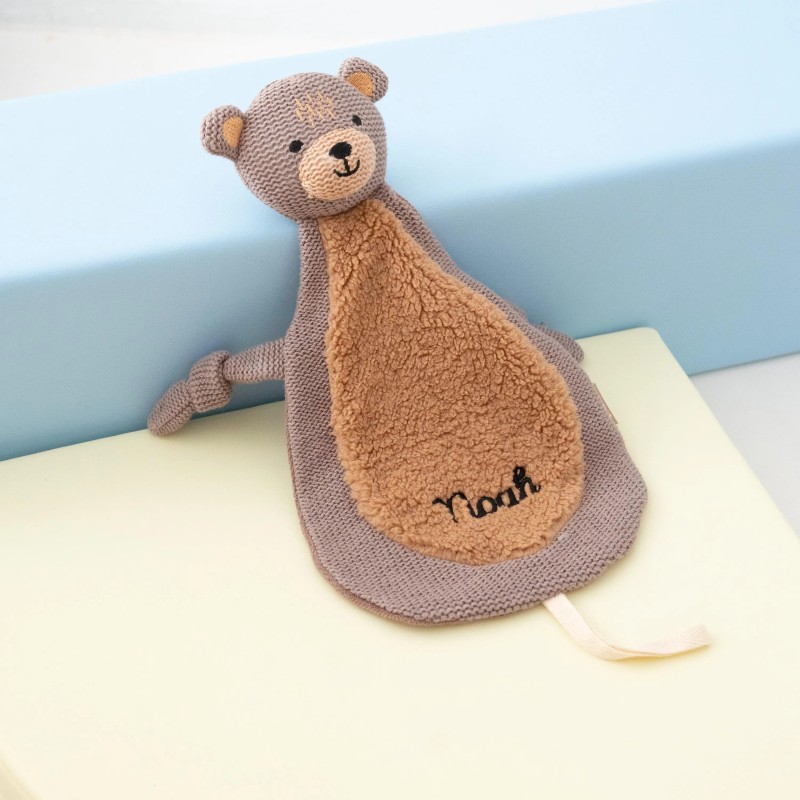 Baby Bib Supplier - Pure Cotton Muslin Cute Lion Doll