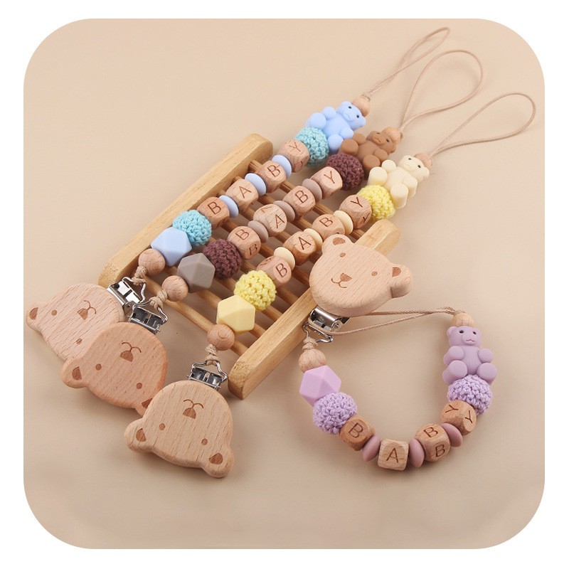 Pacifier Chain Supplier - Cartoon Cloud Anti-Falling Biting