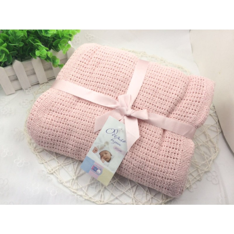 Swaddle Blanket Manufacturer - Cotton Yarn 10080 cm Fancy Edge