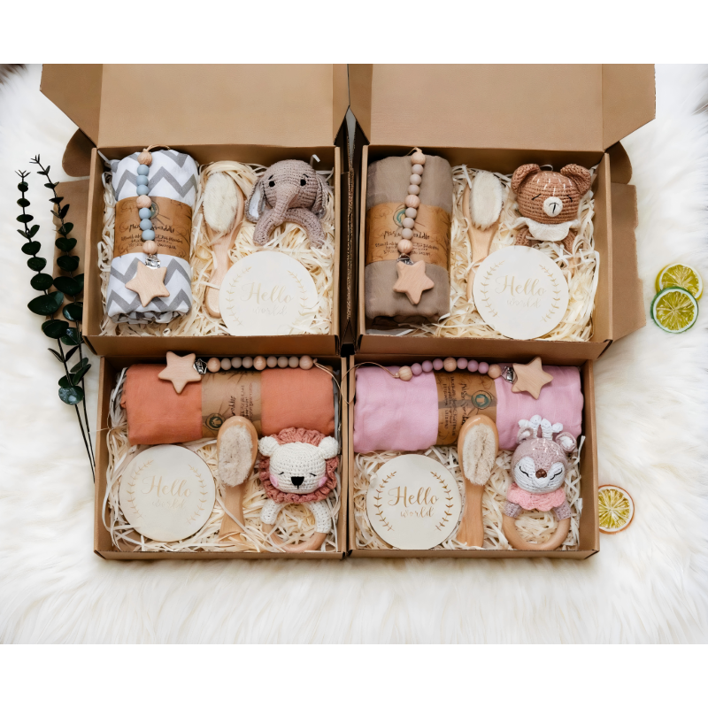 Baby Essentials Box Manufacturer - Security Blanket Socks Cards
