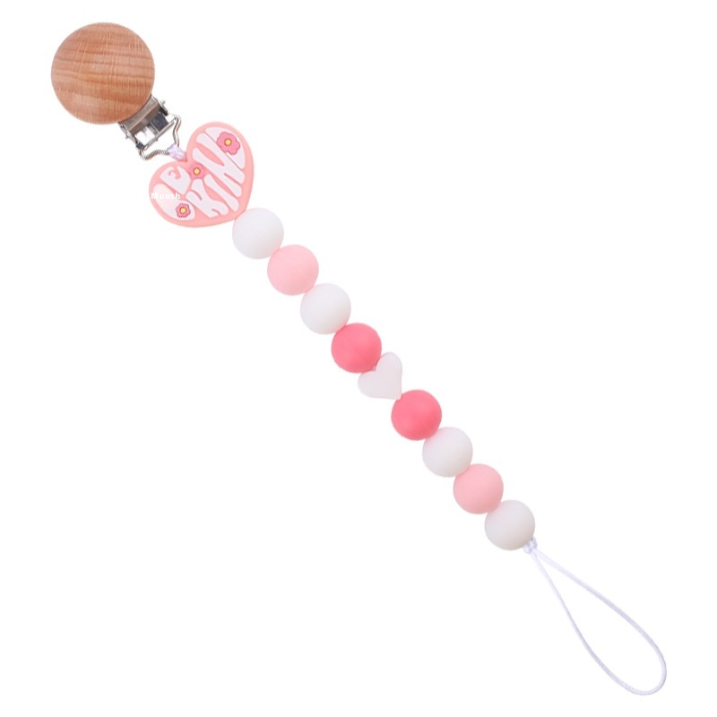 Pacifier Clip Factory - BPA-Free Bear Shape Wood Clip