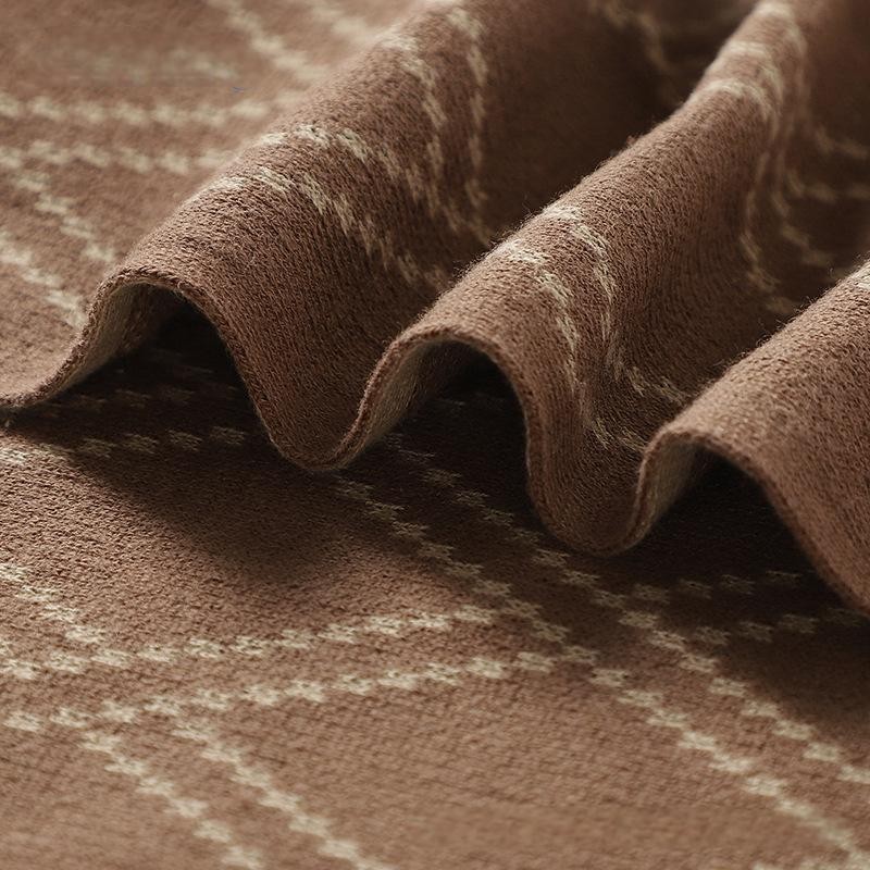 Swaddle Blanket Factory - Knitted Embroidery Colorful Dots