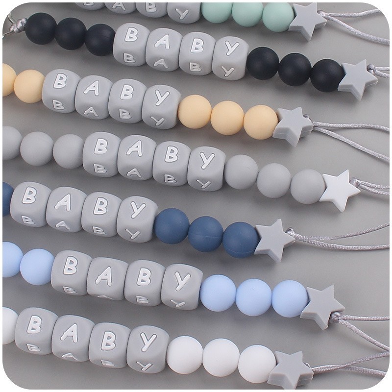 Pacifier Clip Supplier - DIY Beech Wood Anti-Drop Chain