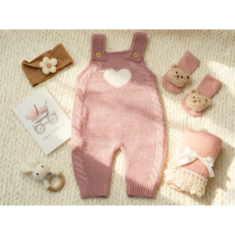 Baby Gift Set Manufacturer - Embroidered Cotton Romper Blanket