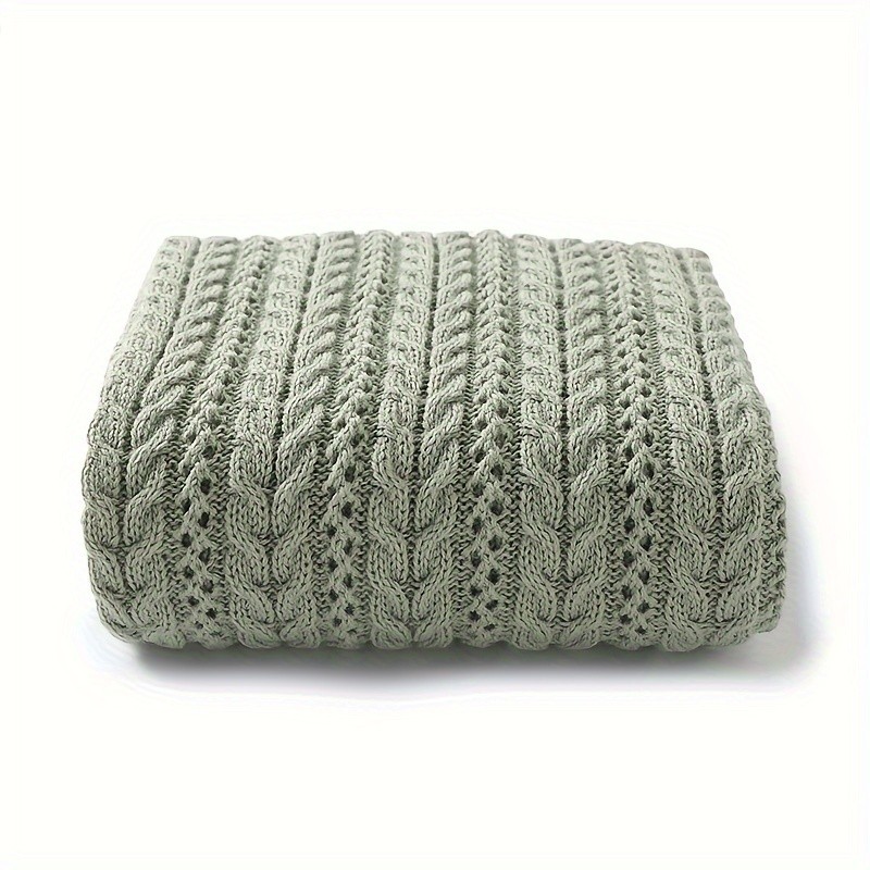 Crochet Blanket Supplier - Chunky Solid Color Cuddly Cozy