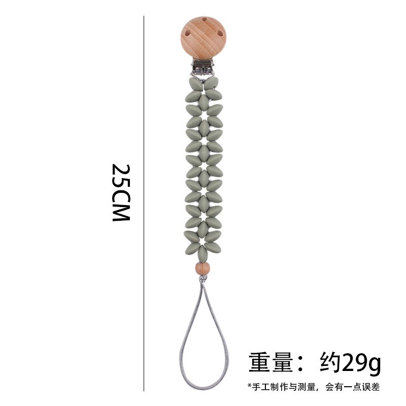 Pacifier Clip Supplier - Flower Shape Anti Drop Beads