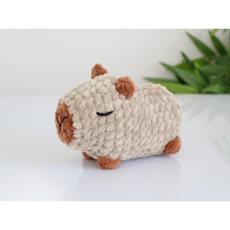 Plush Toy Manufacturer - 100%Cotton Crochet Fluffy Frog