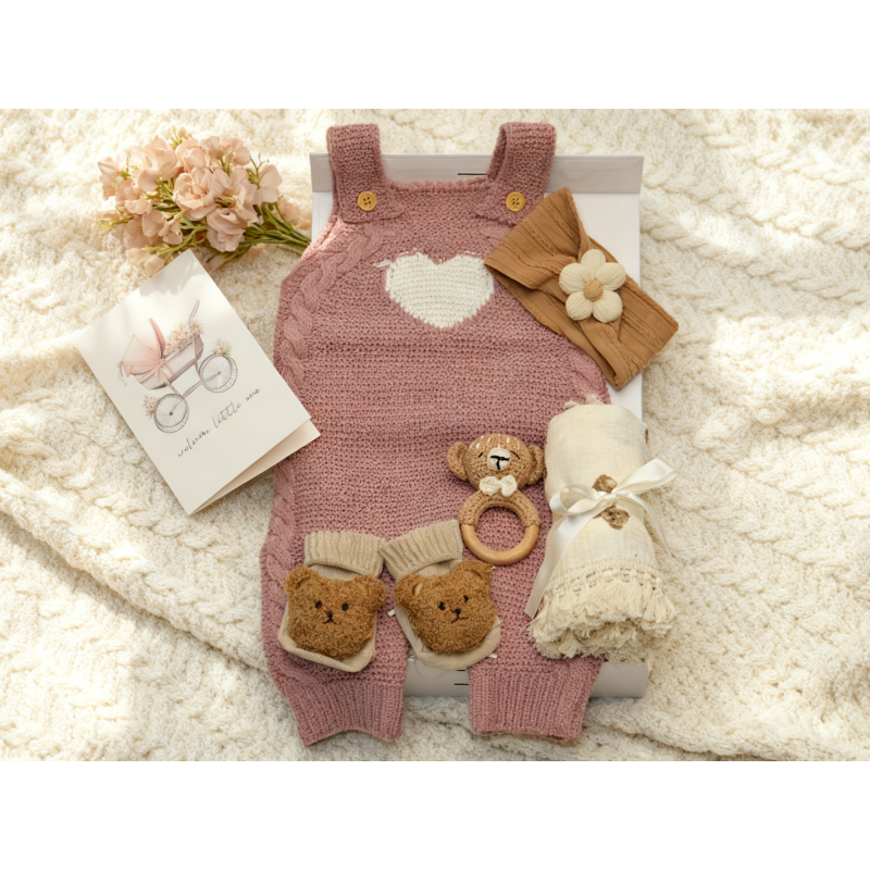 Baby Gift Set Manufacturer - Embroidered Cotton Romper Blanket
