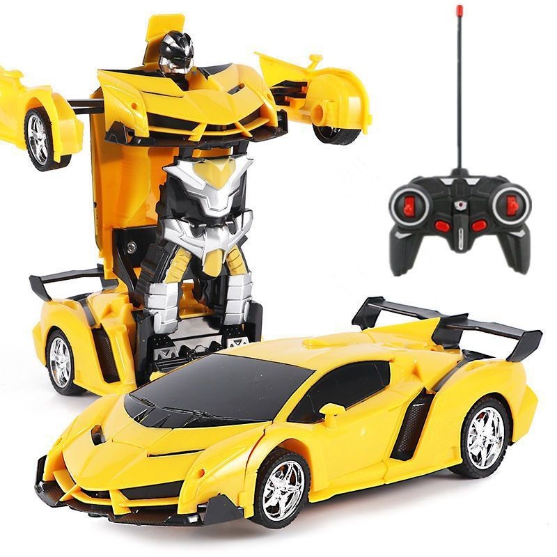 RC Transformation Robot Toy Manufacturer - OEM 1/18 2-in-1 Modified Sports Car Model Children's Gift