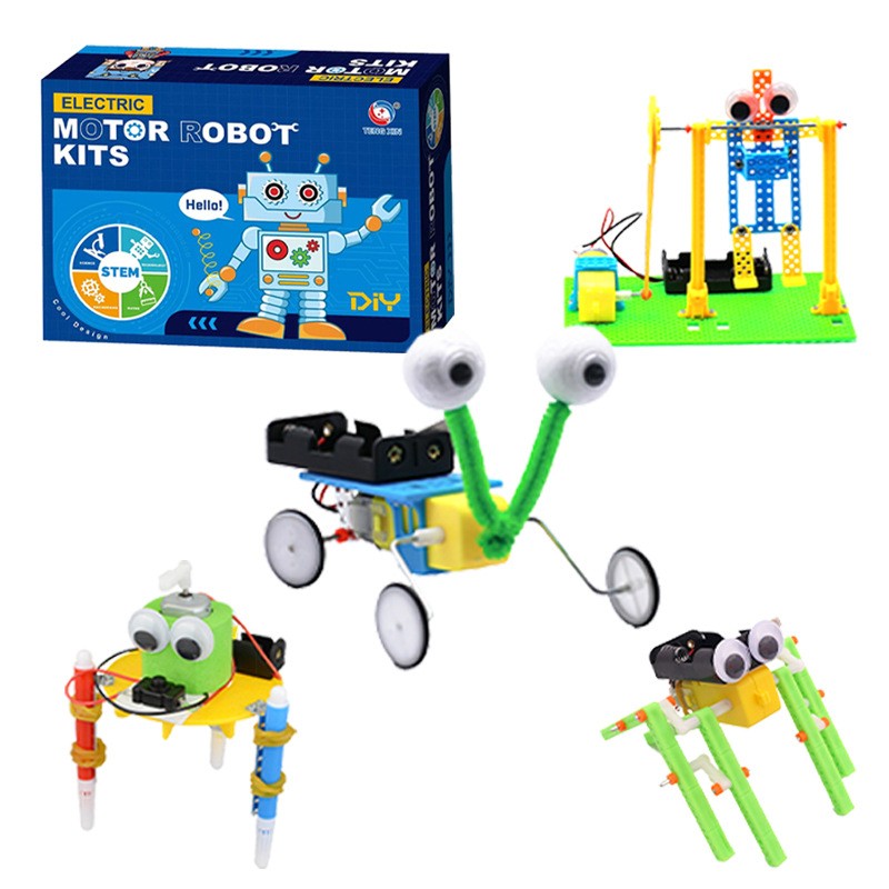 10-in-1 Robot Set Manufacturer - OEM Electric Crawler Robot Handmade DIY Scientific Experiment Educational Toy