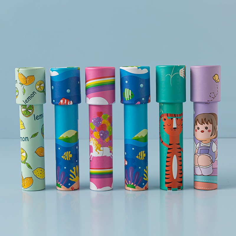 Kaleidoscope Toy Manufacturer - OEM Children's Kindergarten Cartoon Large Rotating Magical Changing View