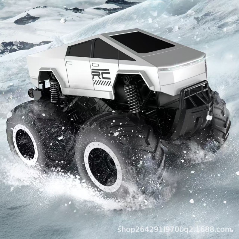 Aquatic RC Car Manufacturer - OEM Cyber High Speed Shock Absorption Four-wheel Drive Off-road Climbing Handle