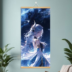 Anime Poster Manufacturer - OEM Customizable Animation Scroll Mobile Game Decorative Embossing HD