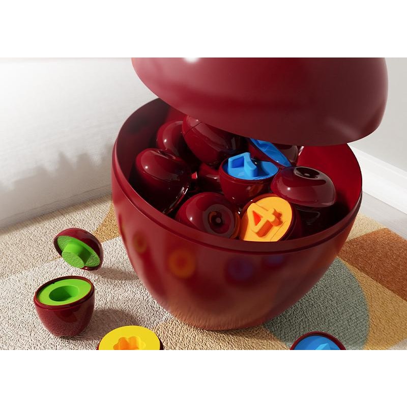 Smart Egg Toy Manufacturer - OEM Children's Early Education Puzzle Matching Shape Cognition Detachable Simulation