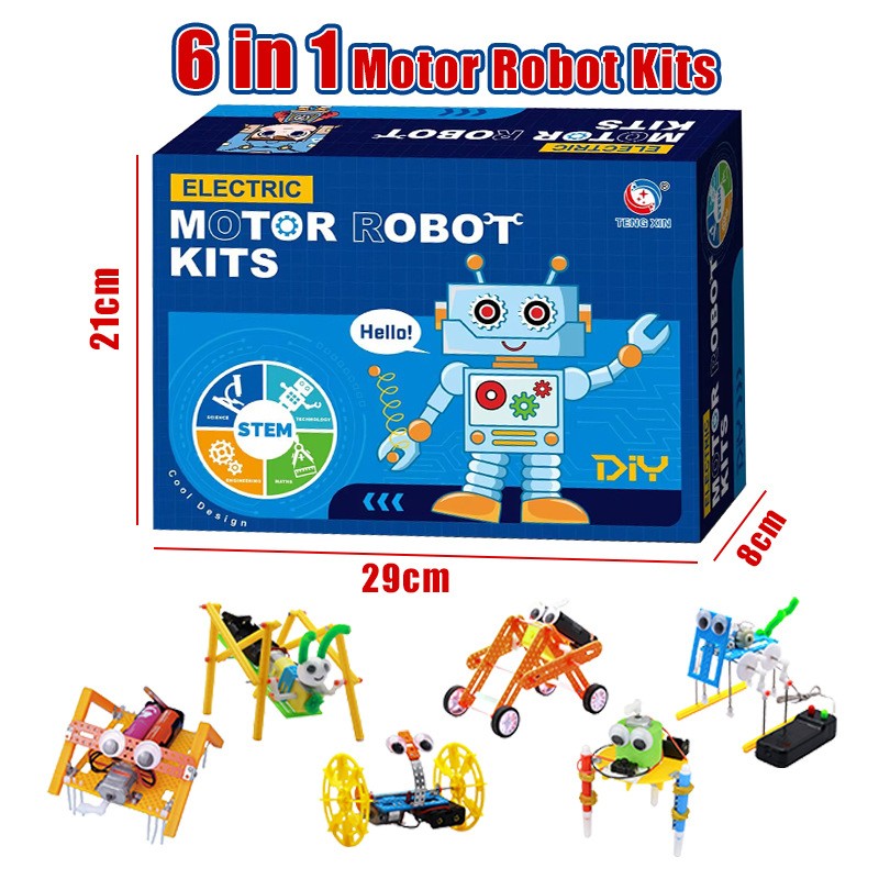 10-in-1 Robot Set Manufacturer - OEM Electric Crawler Robot Handmade DIY Scientific Experiment Educational Toy
